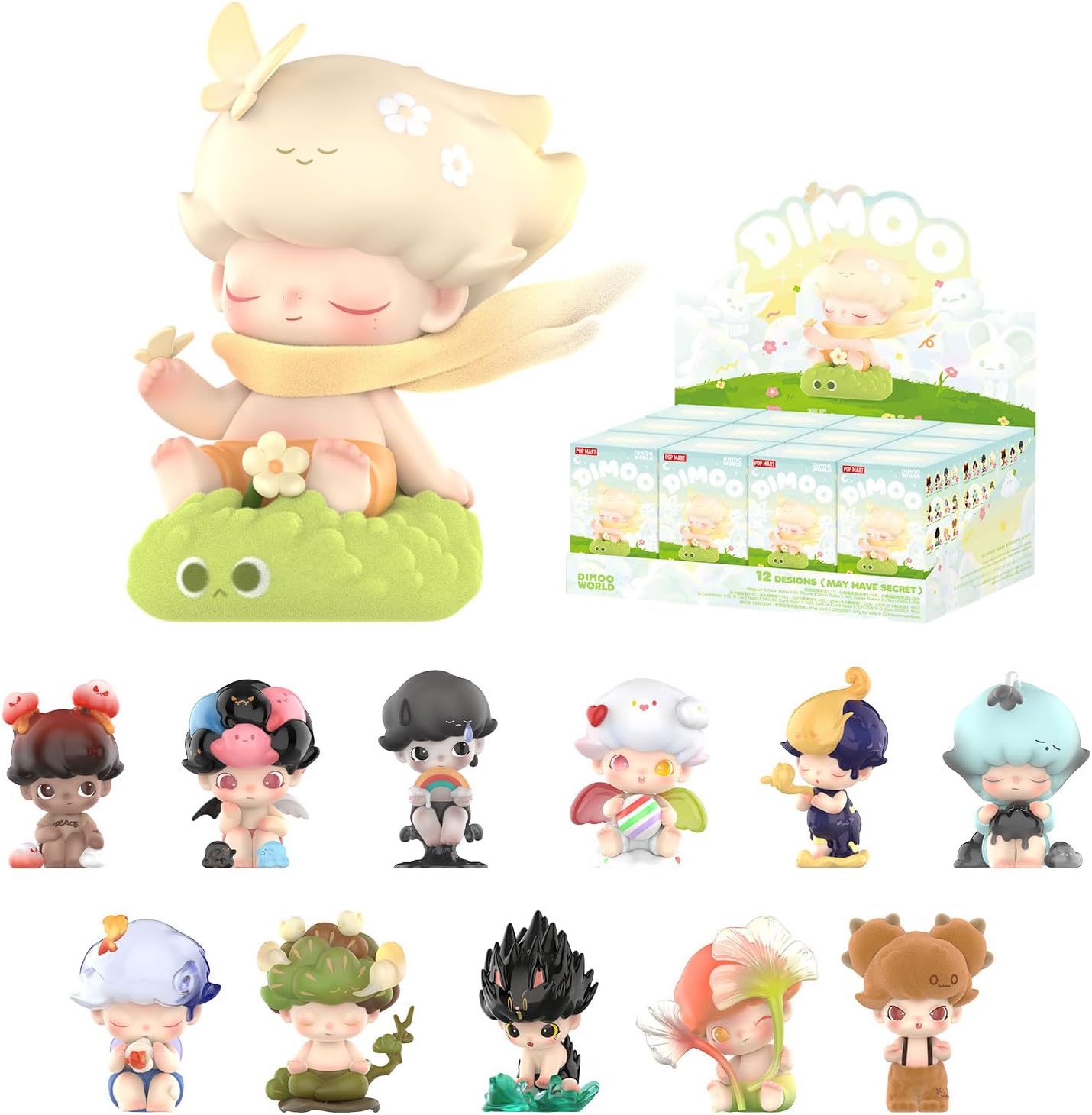 

Фигурки серии DIMOO by Your Side, фигурки-сюрпризы DIMOO, украшения для дома, подарки на праздник и день рождения, одиночные