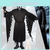 Outfit Halloween Scream Polyester Cloak Mask Cosplay Characters Enthusiasts