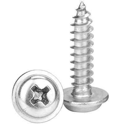 Galvanized PWA Pan Head Self-Tapping Screw with Washer M1.7/M2/M3/M4/M5