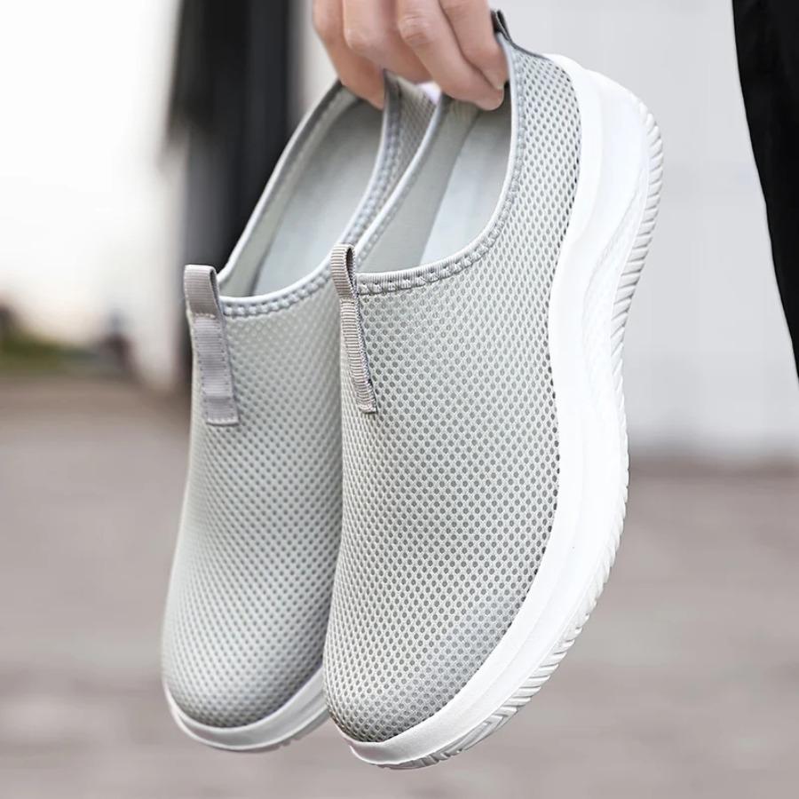 2025 Casual Sneakers for Men Lightweight Mesh Breathable Anti Slip Sports Shoes Mens Walking Shoes Comfortable Sneakers Shoes