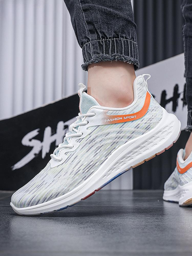 Sales Men's Casual Net Shoes  New Summer Breathable Men's Net Coconut Shoes