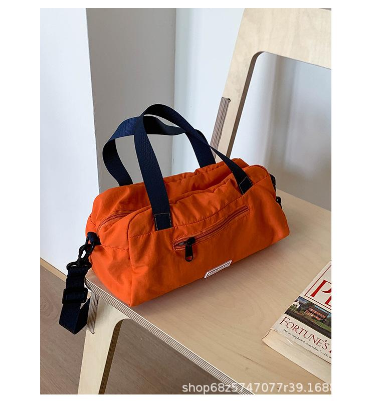 2025 new casual large-capacity handbag bag simple and lightweight travel bag nylon fashion shoulder messenger bag
