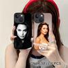Angel Jolie Silicone Mobile Phone Case for iPhone 17 16 15 14 13 12 11 X XR XS Air Pro Max Plus Mini Colorful Cover