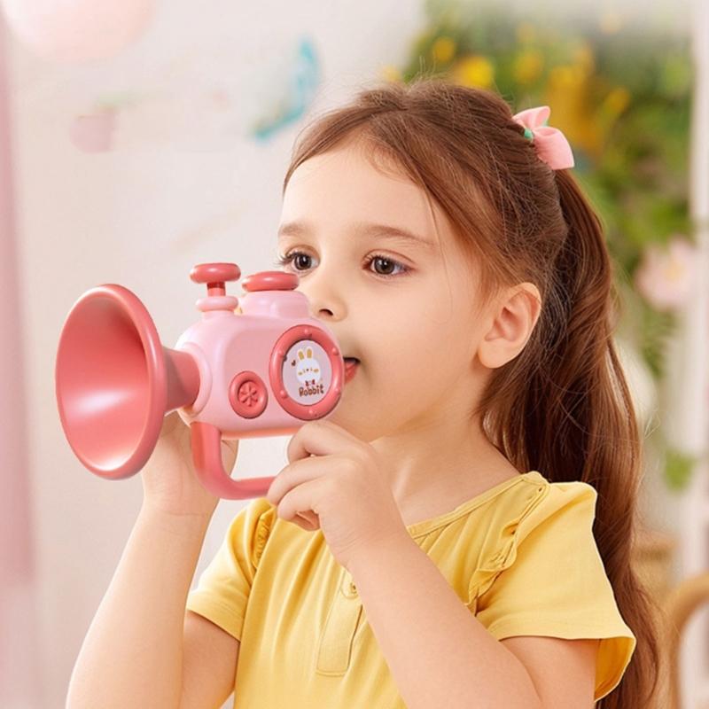 Kids Blowing Toy Trumpet Enhances Motor Skills And Interaction For Toddlers Whistle Flute Toy