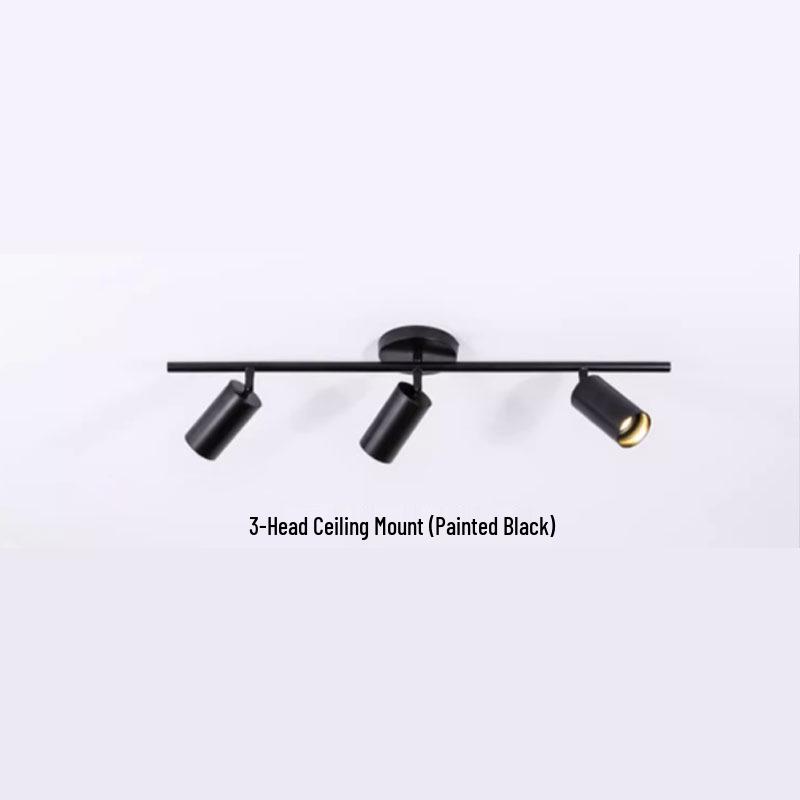 Modern Gold Multi-Head Spotlight Wall Lamp for Bars, Restaurants, and Cloakrooms