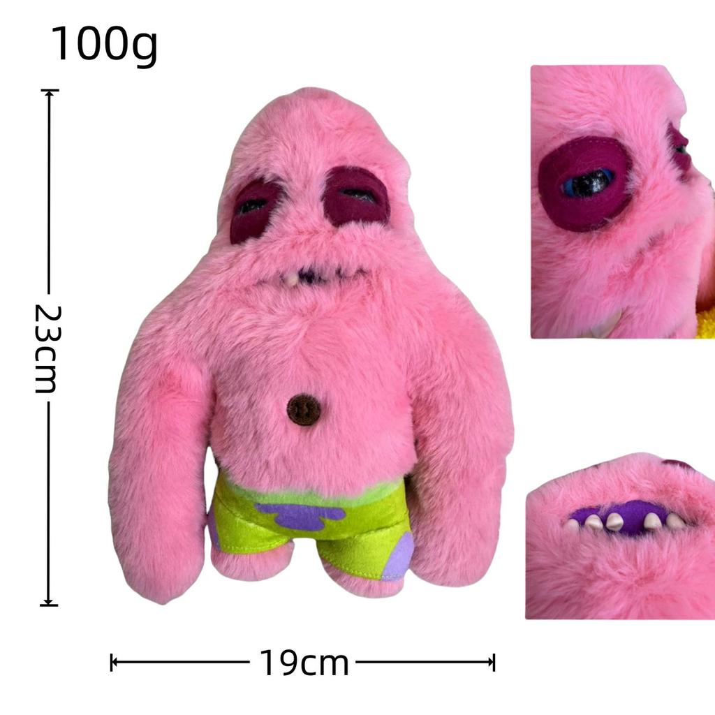 Spongebob Schwammkopf Patrick Star Serie Plüschtiere Kleine Monster Lustiges Hässliches Monster Zahn Geburtstag Weihnachtsgeschenk