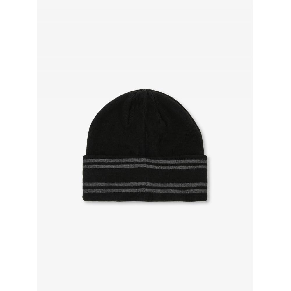 Michael Kors Mk Stripe Beanie Black Mkmc581445t1