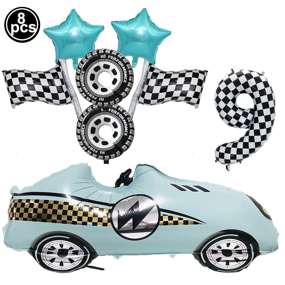 Two Fast Theme Disposable Tablecloth Racing Car Birthday Party Supplies Kids 2nd Birthday Party Decorations