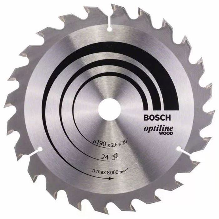 Lame de scie circulaire 24 Dents BOSCH 2608641171