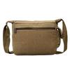 High-End Men's Retro Canvas Messenger Backpack & Shoulder Sports Bag