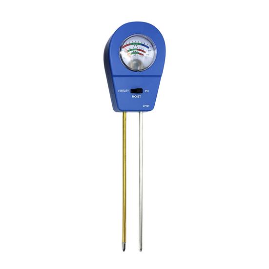 LY101 Soil PH Meter Plug-and-Play 3-in-1 Soil Tester Plant Moisture Fertility PH Detector Garden Supply