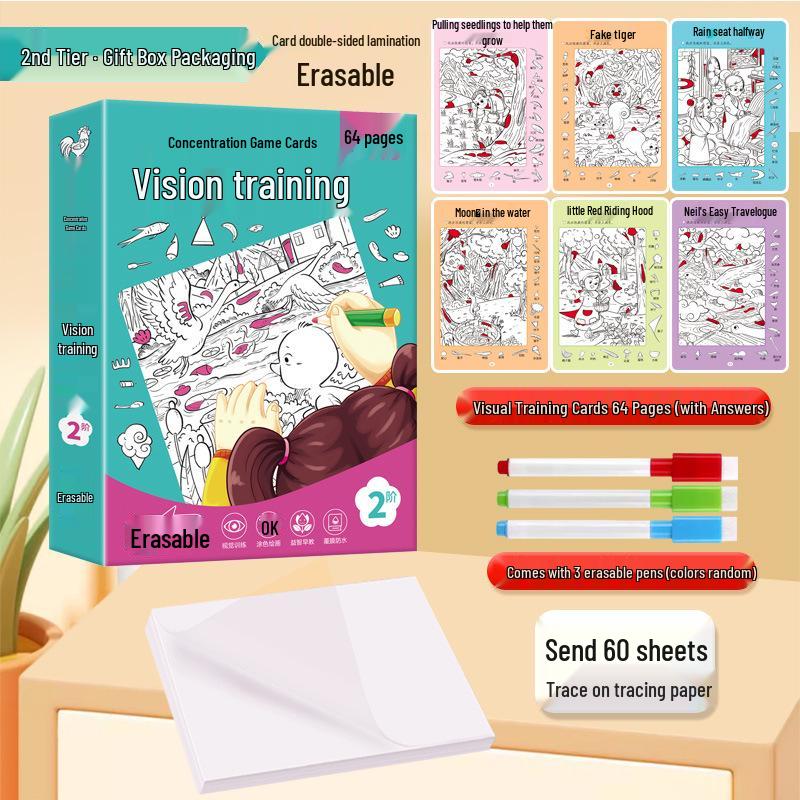 Spot the Difference: Concentration Game Cards for Ages 2-6