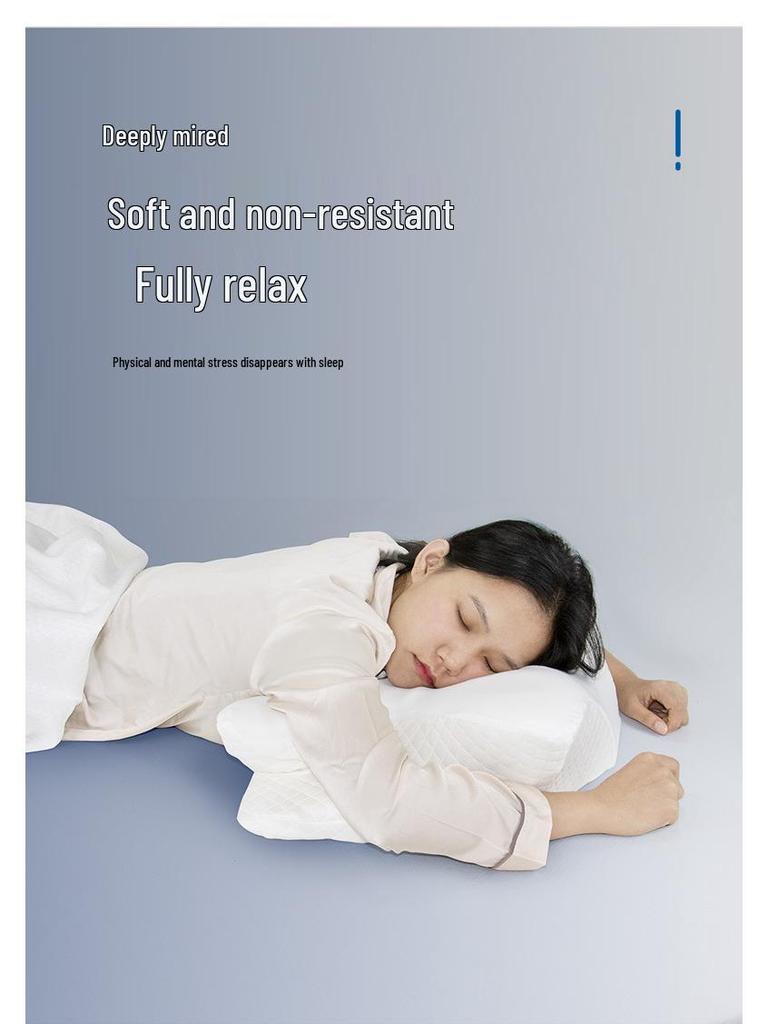Verdicktes Schmetterling Eis-Seide Memory-Schaum Zervikal Nackenstützkissen Paar
