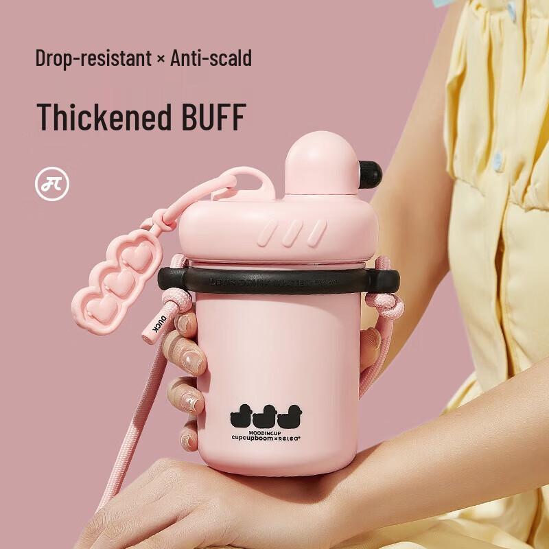 RELEA Tritan Portable Straw Water Bottle