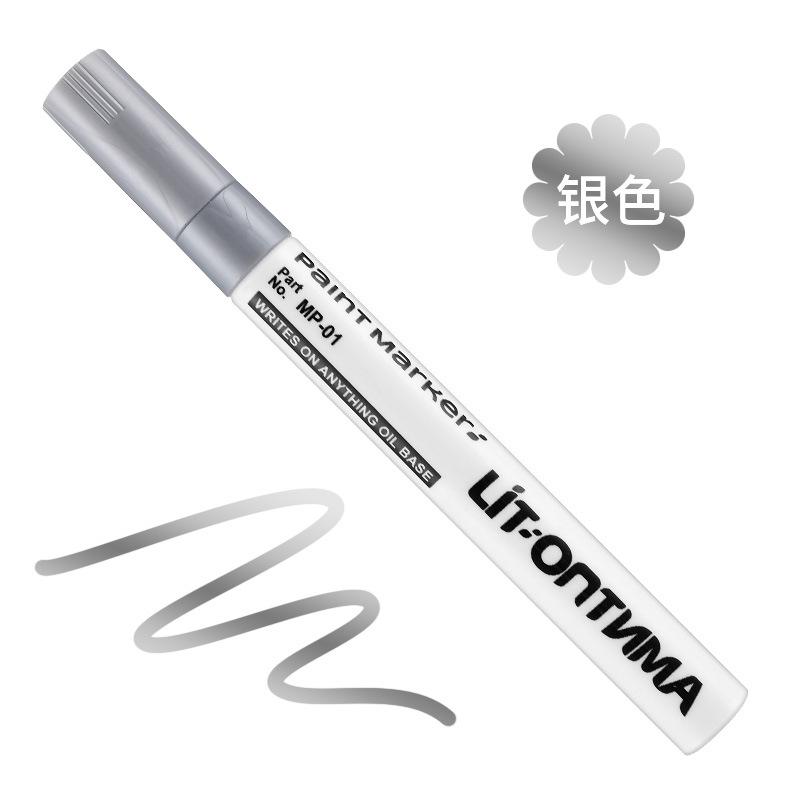 12color Paint Marker,Waterproof Not Easy To Fade,Car Paint,Wood,Ceramics,Tires, Balloons,Shoes,Metal Markers Paint-Mending Pen