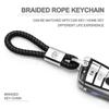 1pc Porte-clés en métal Porte-clés Lanière pour clés Emblème de voiture Style pour Toyota TRD GR Corolla Auris Yaris Rav4 CHR Camry40 Prius