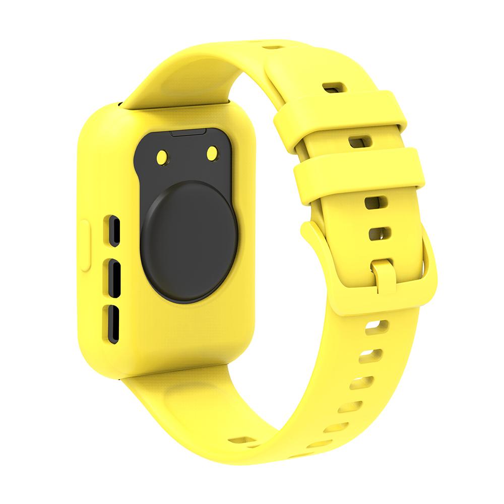 Silikonstropp + beskyttelsesveske for Huawei Watch Fit 2 Fit2 Armbånd Smart Watch Band