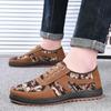 Alte Peking-Stoffschuhe Herren-Segeltuchschuhe mittleren Alters Papa-Camouflage-Schuhe Atmungsaktive verschleißfeste Freizeitschuhe Weiche Sohle Arbeitsschuhe zum Fahren