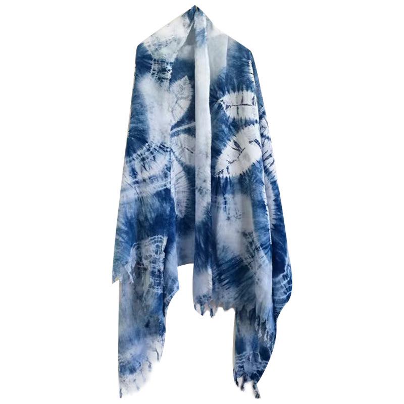 Ethnic Yunnan Dali Photo Shawl: Northwest Desert Scarf & Outerwear