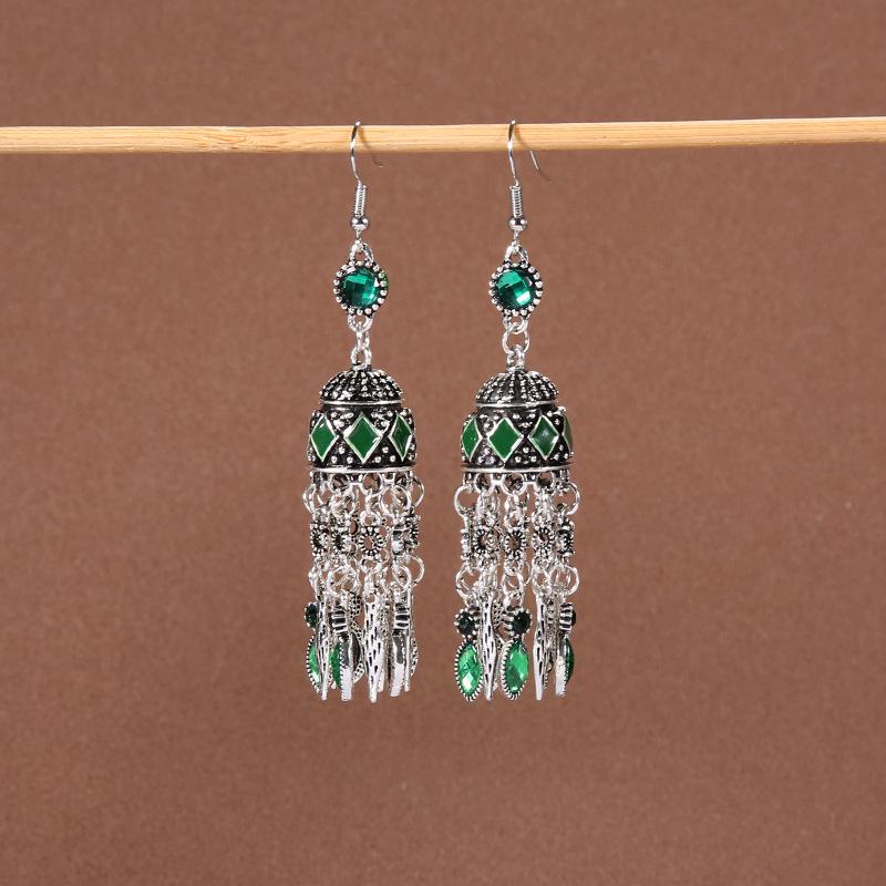 

Богемные серьги с кисточками - Ретро этнический стиль для женской универсальной, длинной европейской и американской моды