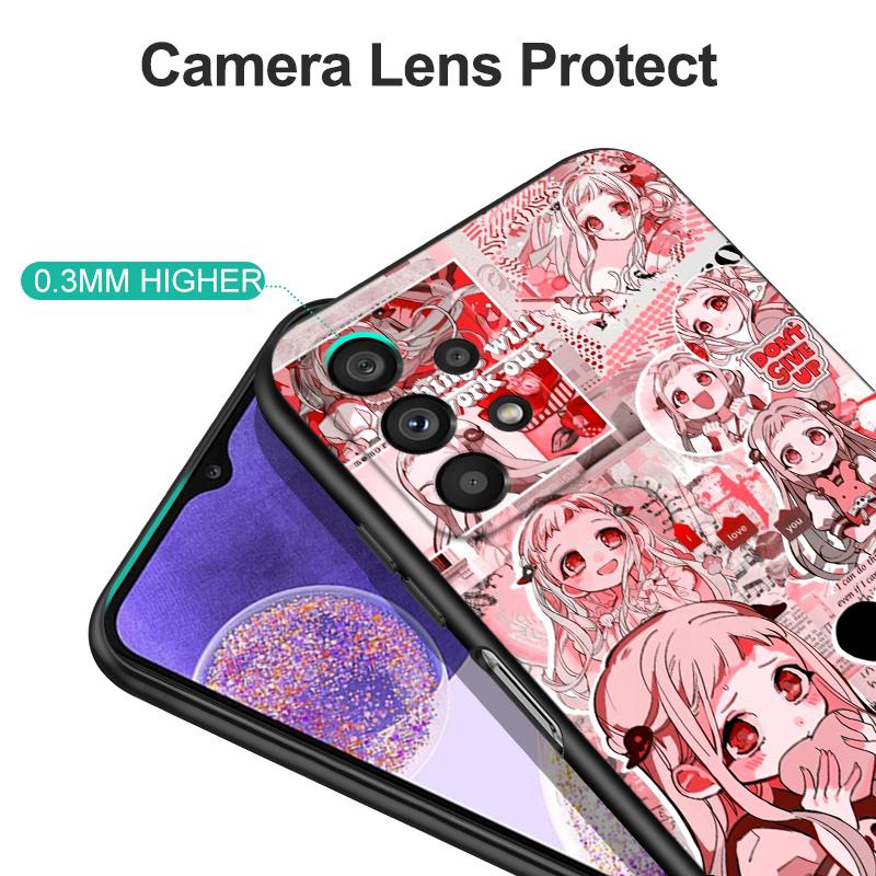 Black Tpu Case For Samsung Galaxy M53 M13 M62 A12 A22 A32 A42 A52 A72 4g 5g A20S Back Cover Demon Slayer Kimetsu Anime