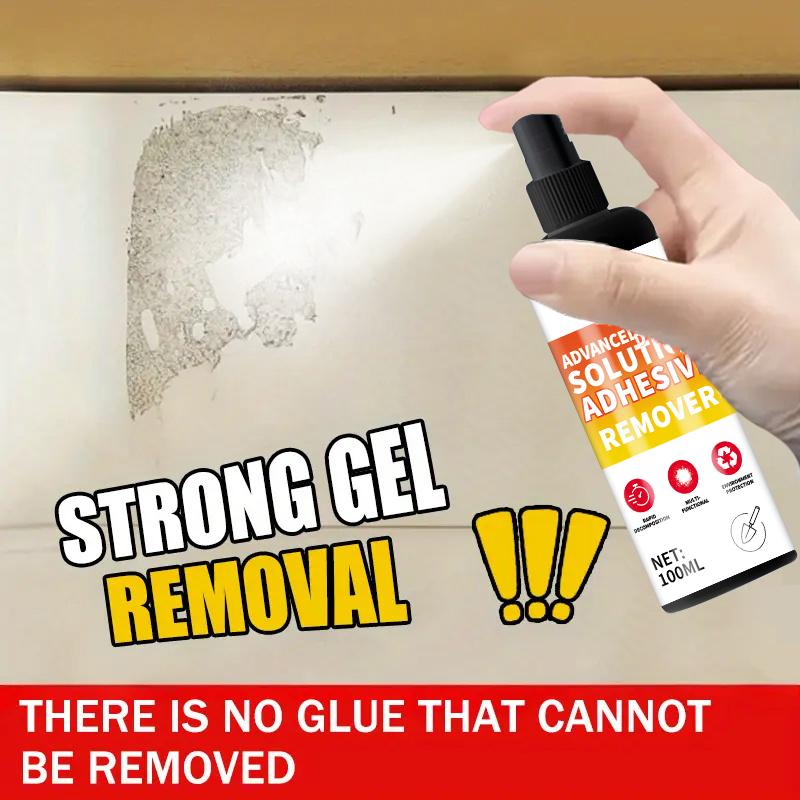 Professional Glue Dissolving Spray - Glue Remover Safely Removes Sticky Residue and Quickly Removes Labels, Car Stickers, Masking Tape, Glu