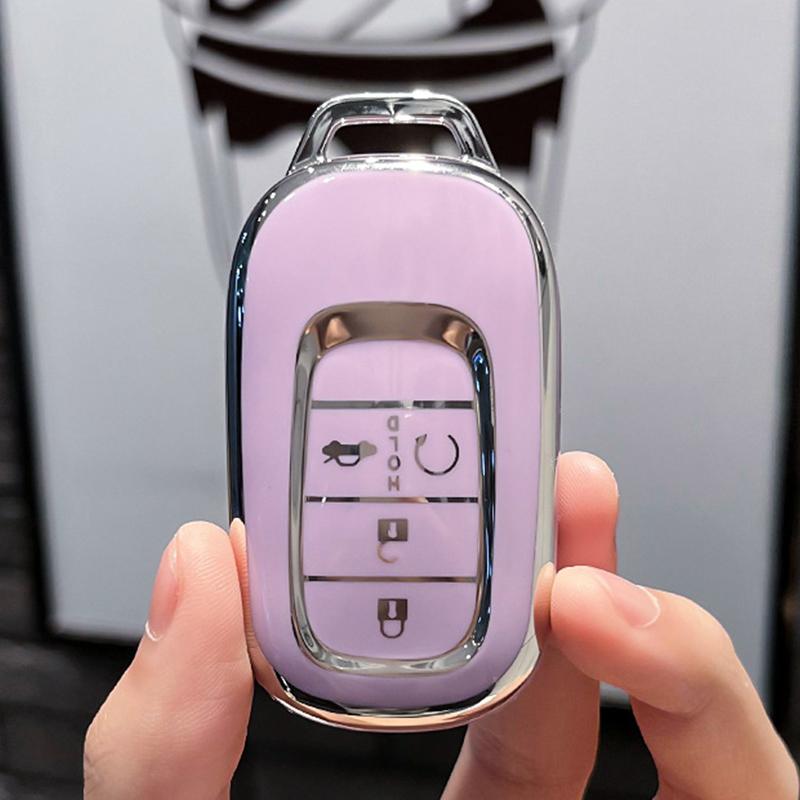 For Honda Civic Accord HR-V CR-V CRV 2022 2023 TPU Car Remote Key Fob Cover Case Holder Protector Accessories