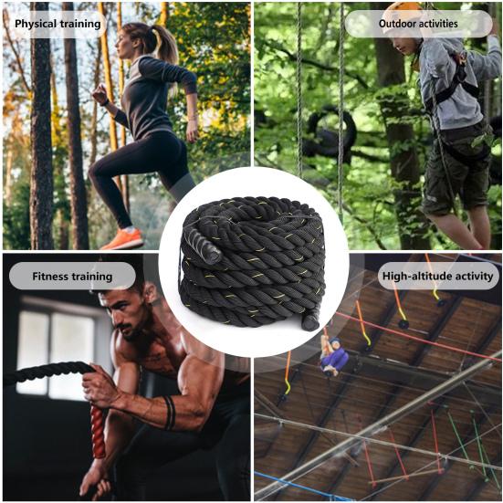 Zatížené švihadlo s protiskluzovou rukojetí Svalový trénink Cvičení Těžké švihadlo Fitness vybavení