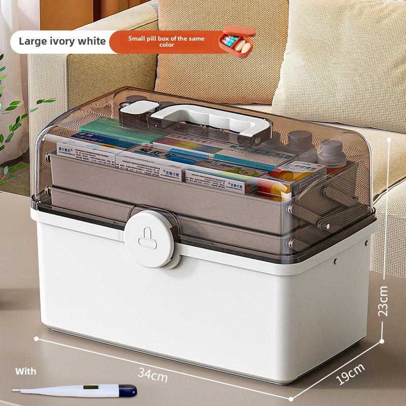 

Набор многослойных коробок для хранения семейных лекарств большой емкости