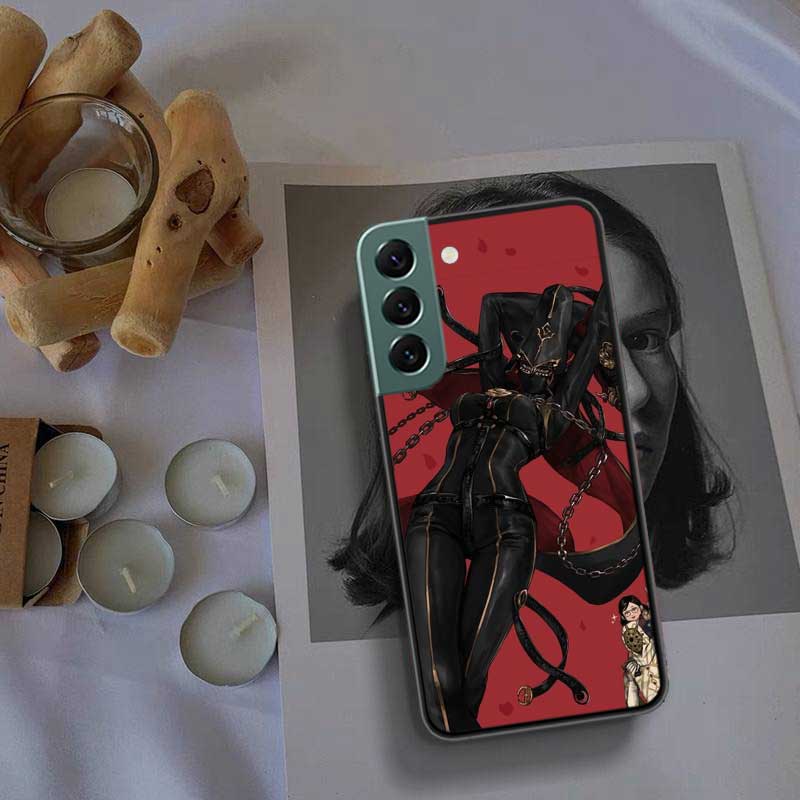 Bayonetta Phone Case For Samsung Galaxy S22 S25 Ultra S21 S10 Plus S26 Edge S20 S23 S24 FE Cover Silicone Soft TPU Clear She