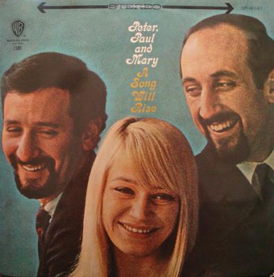 LP Record PETER PAUL  MARY  A Song Will Rise BP8141 Warner Bros. Re 1965 Japan Rock Used