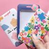 Fashion Flower Women Card Protector Cover Case Card Holder Neck Strap with Lanyard Badge Holder Work ID Card Bus ID Card Holder