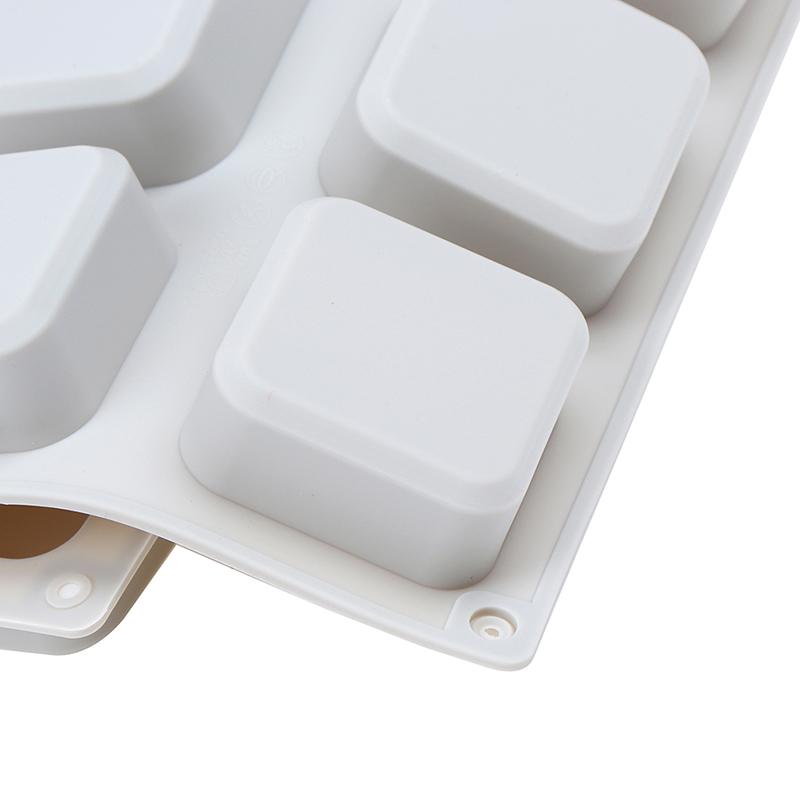 9 Cavity Square Silicone Soap Molds Soap Craft Diy Soap Making Chocolate Mold