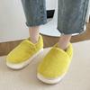 Mode 2024 Neue Damen Hausschuhe Lässige Mode Zuhause Einfarbige Hausschuhe Warm und Bequem