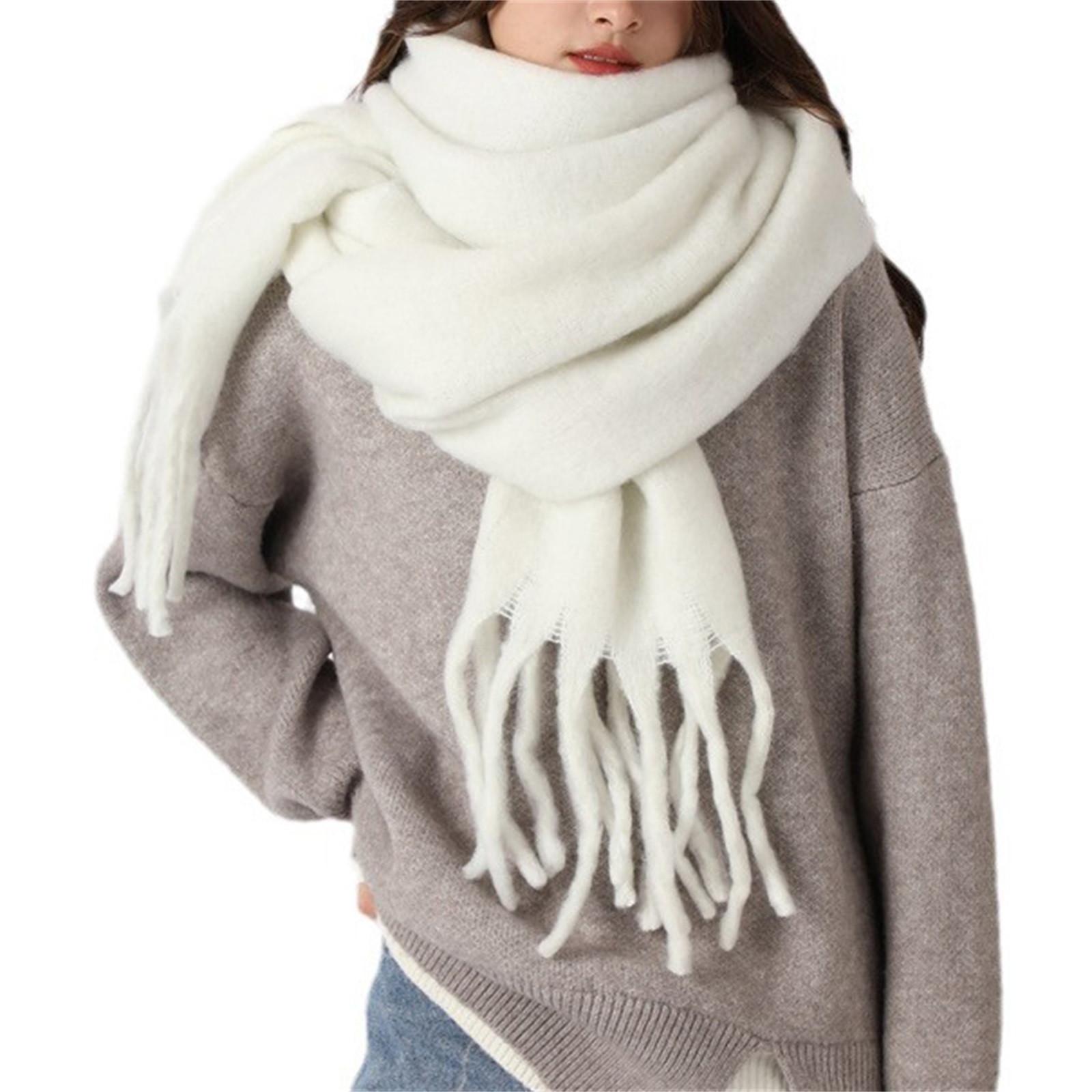 

Женский клетчатый шарф, теплый утолщенный трендовый шарф, шаль, накидка One Size