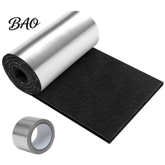 Universal Battery Thermal Wrap Car Insulation Kit, Blanket & Aluminum Foil Tape, Anti-Conductive Heat Cover for Hot Cold Weather Protection