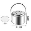 Fire Multifunction Accessories Stainless Steel with Handle Portable for BBQ Outdoor Camping