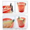 2Pcs Practical Plastic Garbage Bag Clip Fixed Waste Bin Bag Holder Rubbish Clip Trash Can Clamp Kitchen Bathroom Gadgets