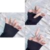 Handmade Glass Color Nail Art Cat Eye Rhinestones Nail Sticker Decoration Finger