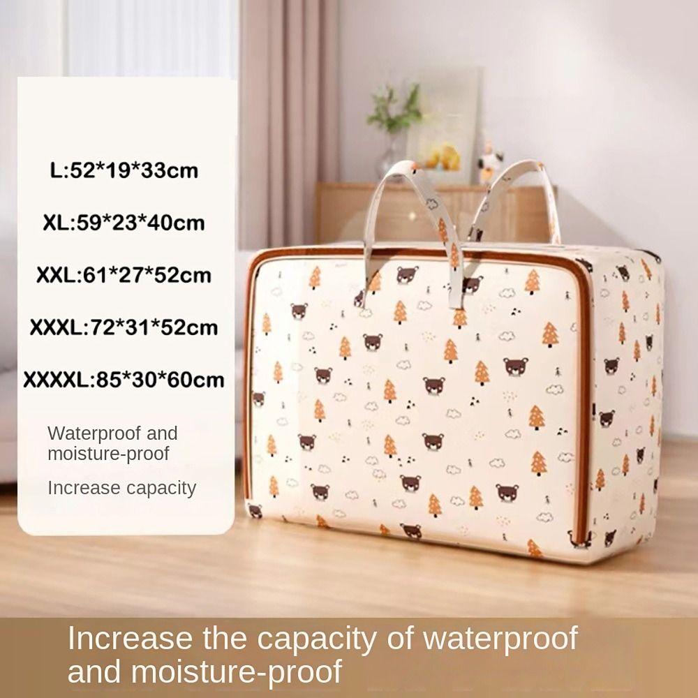 

Перемещение багажа Одежда Одеяло Сумки для хранения L~XXXXL Органайзер для шкафа Упаковка для багажа для дома Путешествия 52X19X33cm-TREE