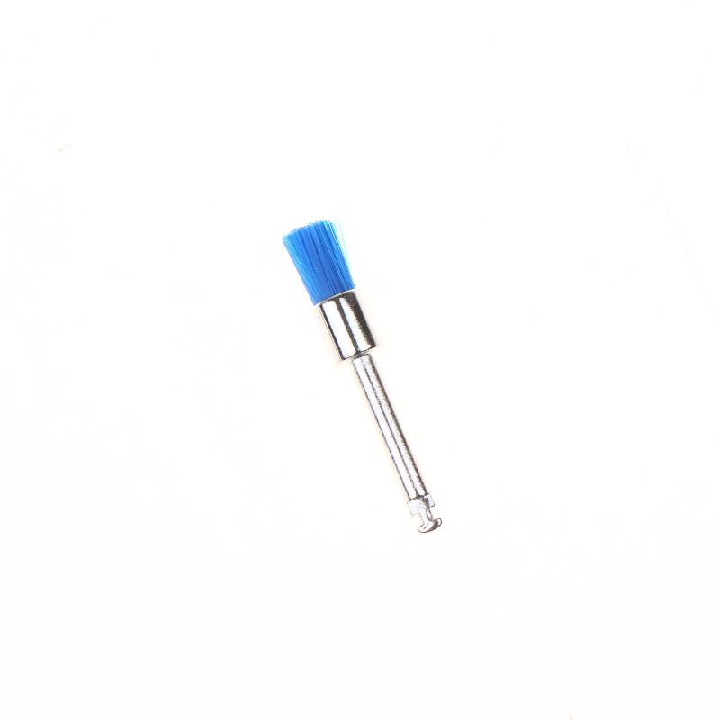 100 Bucăți/Pachet Periuțe de Lustruit Dentare Dezinfectabile Perie cu Peri de Nailon Periuțe de Lustruit Albire Dinți Periuțe Prophy Materiale Dentare