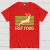 Really Fast Food Cotton Summer Casual Cool Loose T-Shirt