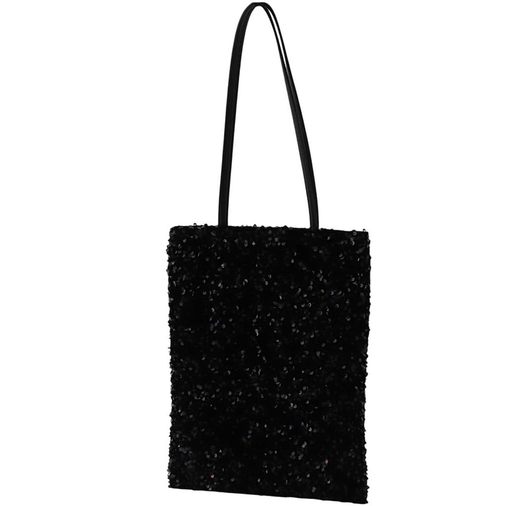 [ANNA SUI] Sequin Eco Bag (Black) 001540-0001-02