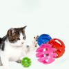 Interactive Chasing Cat Toys Ball Hollow Out Jingle Ball Cat Toys Cat Bell Ball Toy Playing