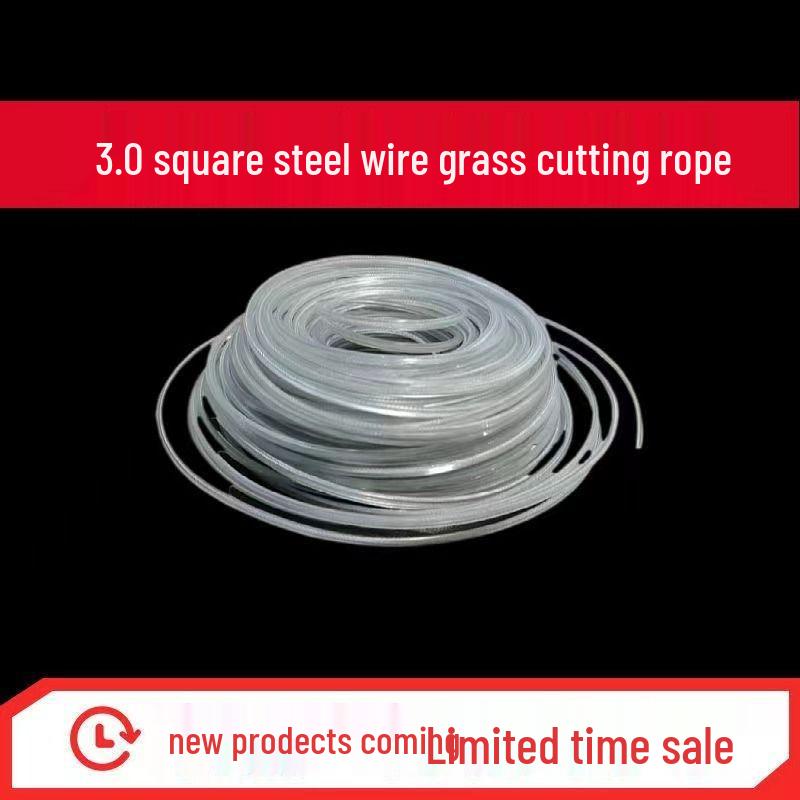 Universal Two-Color Serrated Grass Cutting Line Rope for Lawn Mowers
