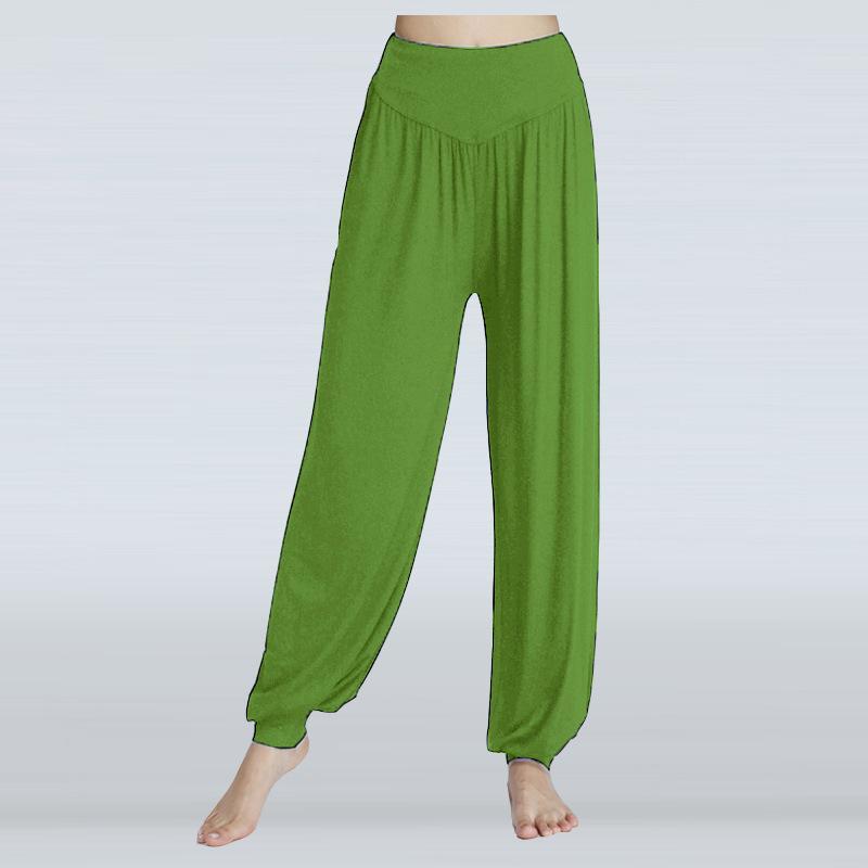 Womens Elastic Loose Casual Cotton Soft Yoga Sports Dance Pants Elegant Pants Woman Women Pants High Waist Clothing Female