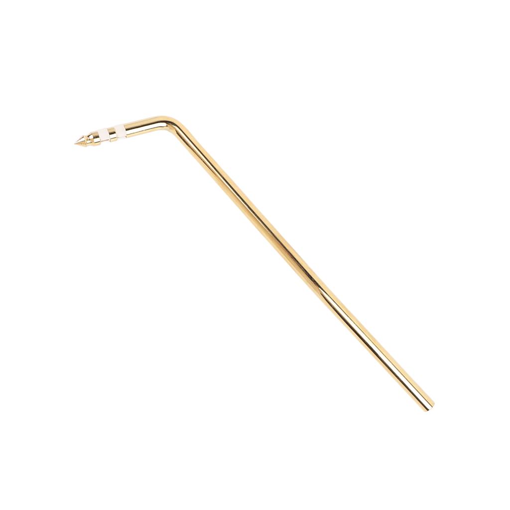 In Line Electric Guitar Tremolo Arm Metal Multifunctional Tremolo Arm Whammy Bar Gold