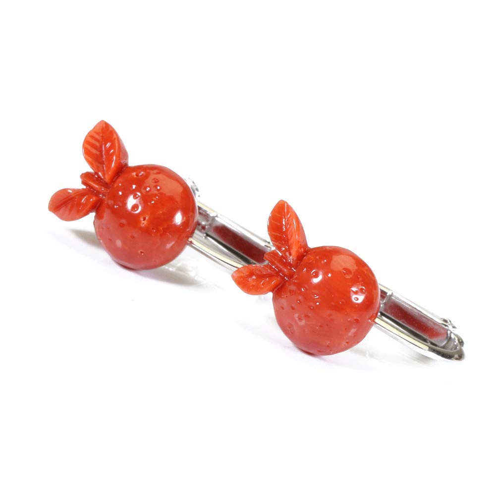 

Средиземноморский красный коралл Sarge Kodo серьги серебро оранжевый неокрашенный