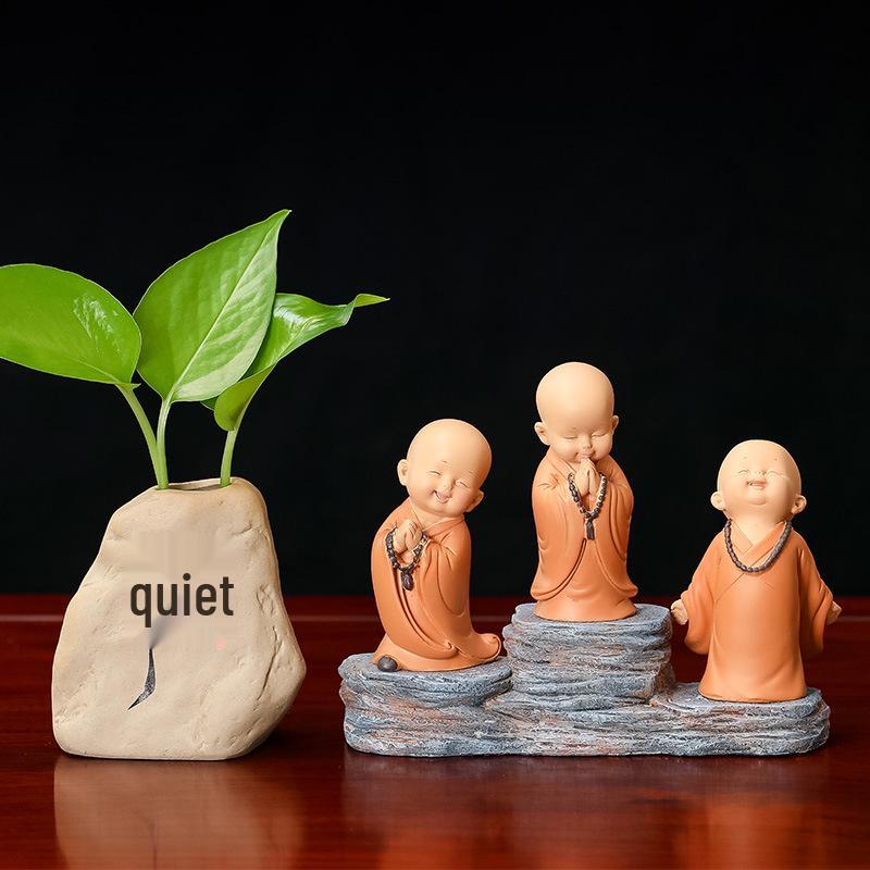 Zen Huineng Malý mnich Stolní ozdoba pro domácí dekoraci