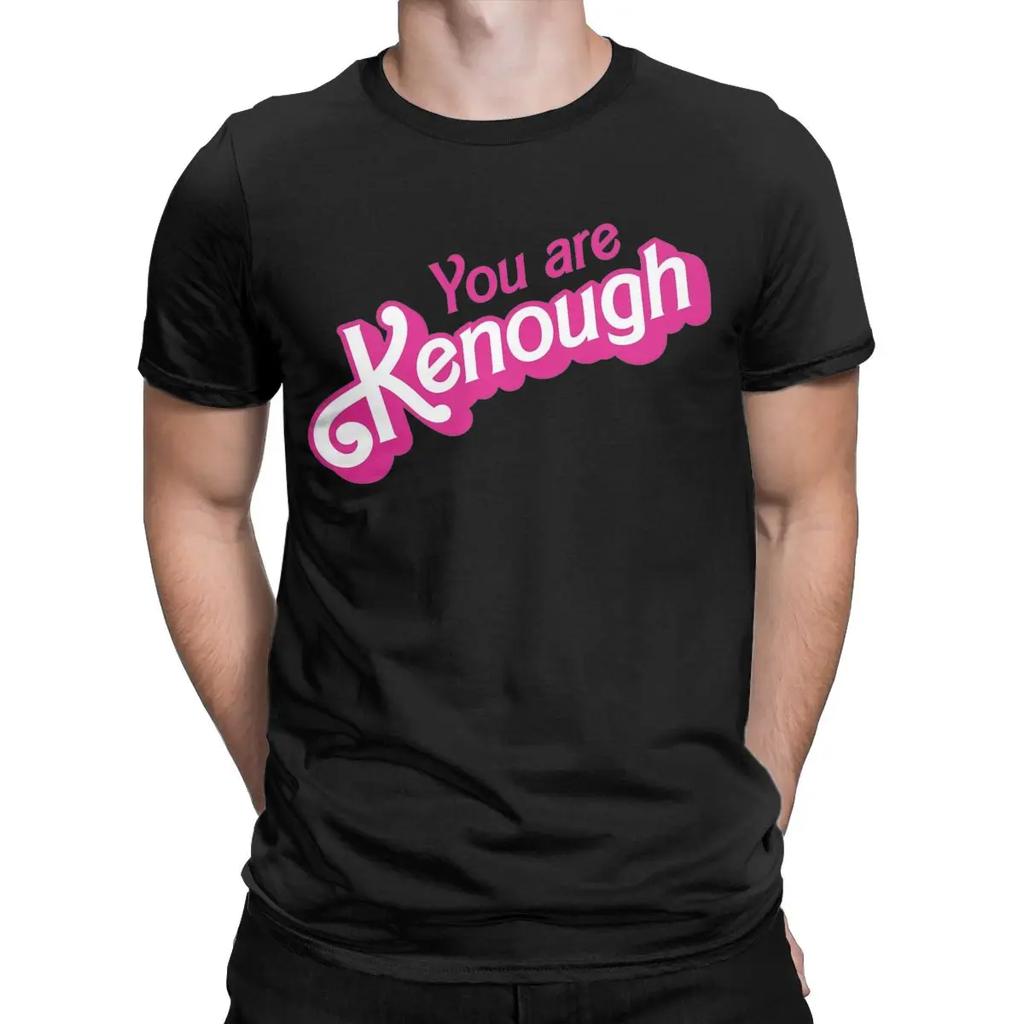 Men's You Are Kenough Movie Ryan Gosling T Shirt Cotton Tops Novelty Short Sleeve Round Neck Tee Shirt Gift Idea T-Shirt